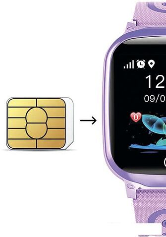 Детские умные часы Prolike PLSW13PP (сиреневый)