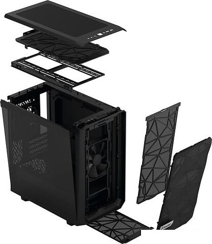 Корпус Fractal Design Meshify 2 Mini Black TG dark tint FD-C-MES2M-01