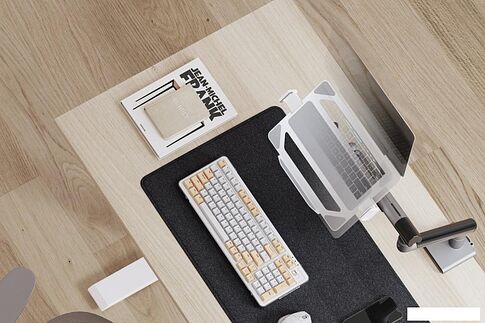 Кронштейн ErgoSmart NBH-9E (серебристый)