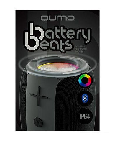 Беспроводная колонка QUMO BatteryBeats (черный)