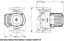Циркуляционный насос IMP Pumps GHNMbasic 50-70F