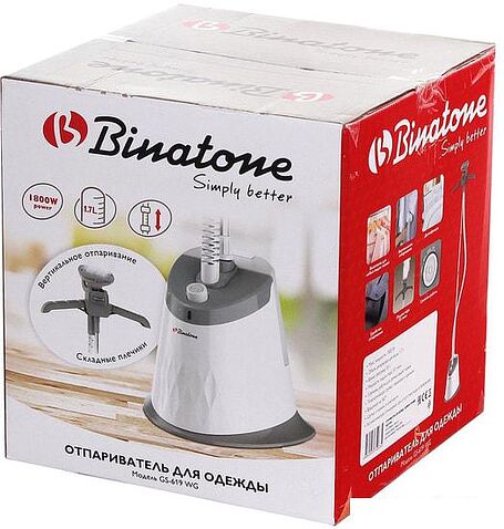 Отпариватель Binatone GS-619 WG