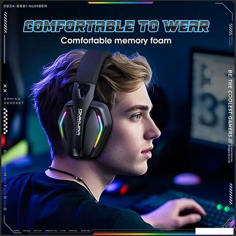 Наушники Onikuma GT826 (черный)