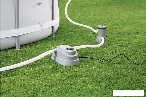 Аксессуары для бассейнов Bestway Проточный водонагреватель 2.8 кВт для бассейнов до 17 м3 58259