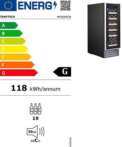 Винный шкаф Temptech WP2DQ60DCS
