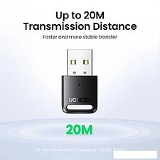 Bluetooth адаптер Ugreen CM591 90225 Bluetooth адаптер Ugreen CM591 90225