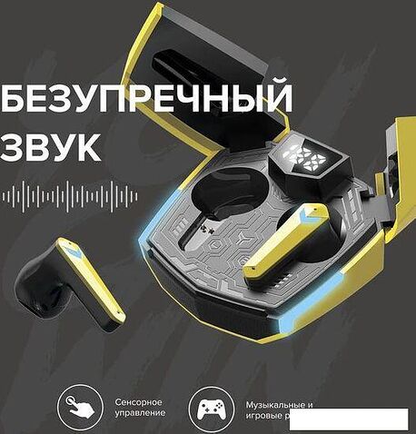 Наушники Canyon Doublebee GTWS-2 (черный/оранжевый)