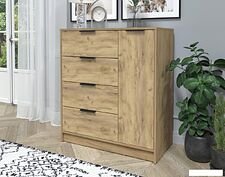 Тумба Интерлиния Концепт КТ-Т90 (дуб золотой/дуб золотой)