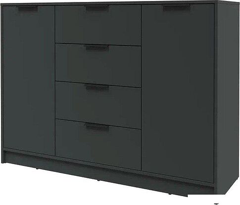 Тумба Интерлиния Концепт КТ-Т140 (антрацит/антрацит)