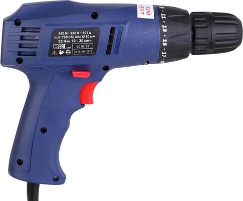 Дрель-шуруповерт ДИОЛД ЭШ-0,45 10031100