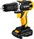 Дрель-шуруповерт Deko DKCD16FU-Li 063-4099 (с 2-мя АКБ, кейс, набор оснастки)