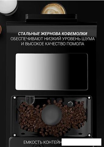 Эспрессо кофемашина Polaris PACM 2060AC (черный)