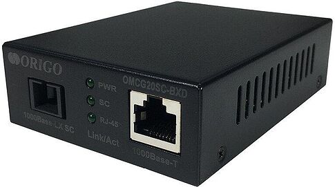 Медиаконвертер Origo OMCG20SC-BXD/A1A