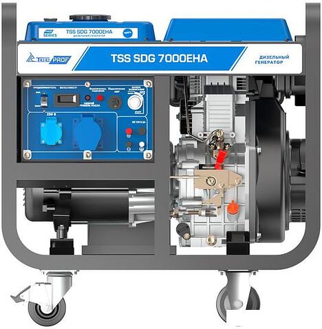 Дизельный генератор ТСС SDG 7000EHA 100033