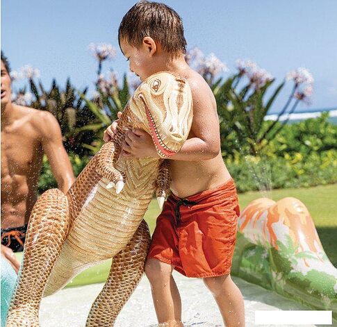 Игровой центр  Intex Приключения Юрского периода 56132 (200х200 см)