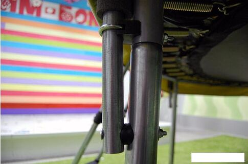 Батут Atlas Sport 312 см - 10ft Master (с лестницей, зеленый)