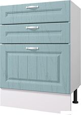 Шкаф напольный Горизонт Принцесса 60 3 ящика (мурено) Шкаф напольный Горизонт Принцесса 60 3 ящика (мурено)