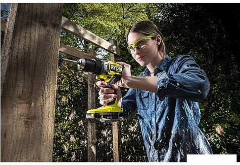 Ударная дрель-шуруповерт Ryobi RPD18X-242S 5133005283 (с 2-мя АКБ 2 Ач+4 Ач, сумка)