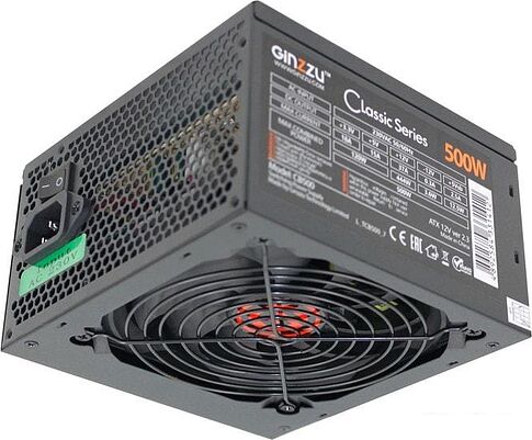 Блок питания Ginzzu CB500