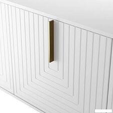 Тумба Involux Неаполь 212T001 (белый/металл золото)