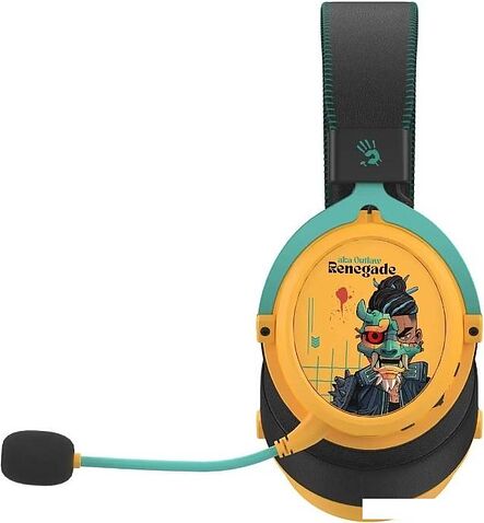 Наушники A4Tech Bloody MR595 Renegade (желтый)