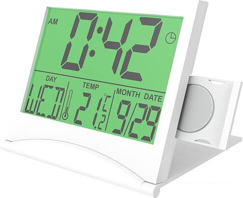 Настольные часы Ritmix CAT-042 (белый)