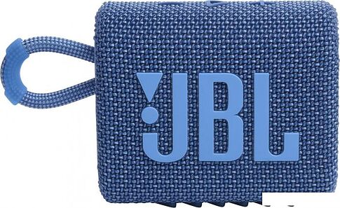 Беспроводная колонка JBL Go 3 Eco (синий)