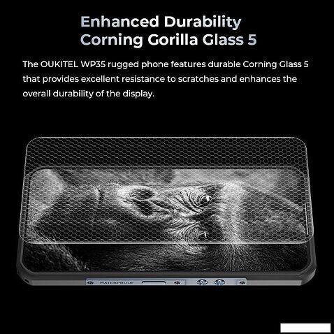 Смартфон Oukitel WP35 8GB/256GB (серый)