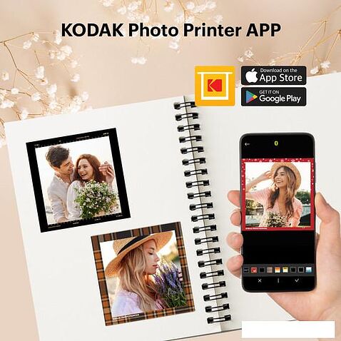 Фотоаппарат Kodak Mini Shot 3 C300R (черный/желтый)