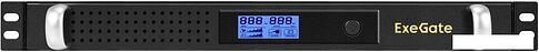 Источник бесперебойного питания ExeGate ServerRM UNL-1000.LCD.AVR.6C13.RJ.USB.1U EX297834RUS