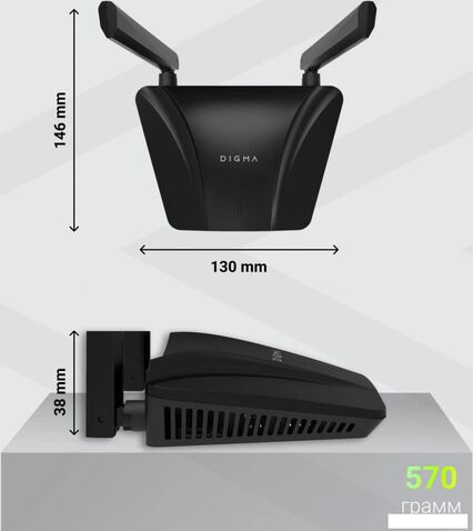 Wi-Fi роутер Digma DWR-N303