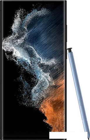 Смартфон Samsung Galaxy S22 Ultra 5G SM-S908B/DS 12GB/256GB (голубой)