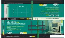 Кронштейн Metaldesign MD 3026 Slim Кронштейн Metaldesign MD 3026 Slim
