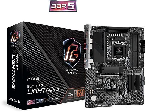 Материнская плата ASRock B650 PG Lightning