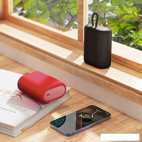 Беспроводная колонка Hoco BS47 Uno sports (черный)