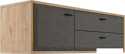 Тумба Black Red White Grace RTV1D2S (дуб наварра/графит)