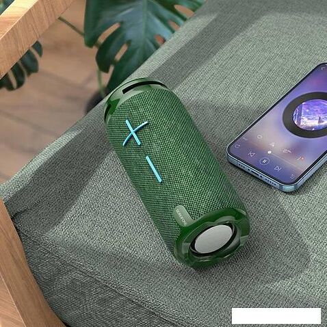 Беспроводная колонка Borofone BR24 (темно-зеленый)