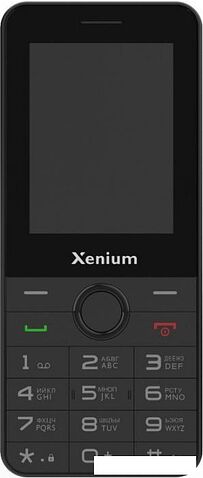 Кнопочный телефон Philips Xenium X240 (черный)