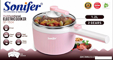 Электрокастрюля Sonifer SF-1504 (розовый)