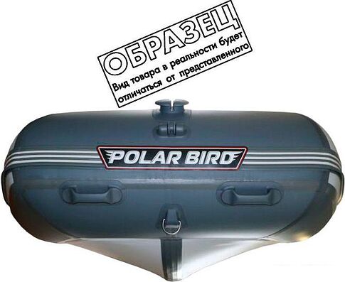 Моторно-гребная лодка Polar Bird Eagle PB-420E ПБ17 стеклокомпозит (черный/желтый)