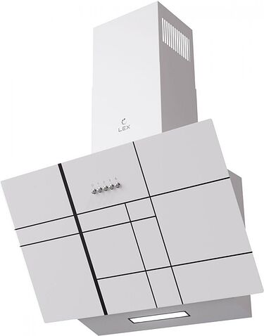 Кухонная вытяжка LEX Moza 600 R1 (белый)