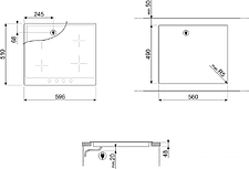 Варочная панель Smeg P864PO