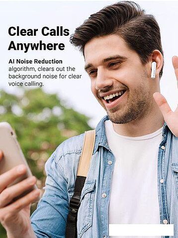 Наушники Ugreen HiTune T3 (белый)