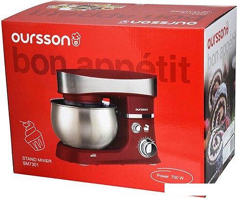 Планетарный миксер Oursson SM7301/RD