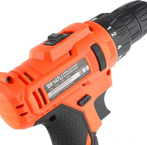 Дрель-шуруповерт Patriot BR 147Li 180301147 (с 2-мя АКБ, кейс)