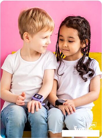 Умные часы Elari FixiTime Fun (сиреневый)