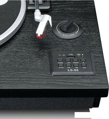 Виниловый проигрыватель Lenco LS-55BK