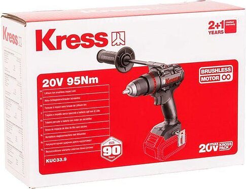 Ударная дрель-шуруповерт Kress KUC33.9 (без АКБ)