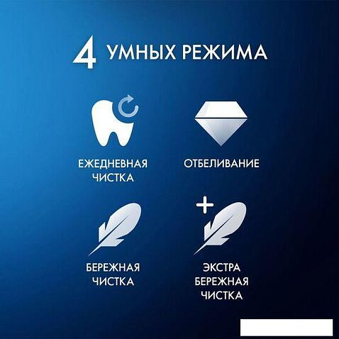 Электрическая зубная щетка Oral-B iO Series 4 I0G4.1A6.1DK (белый)