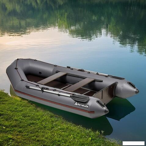 Моторно-гребная лодка BarrakuDA BR-3200 Киль (серый)